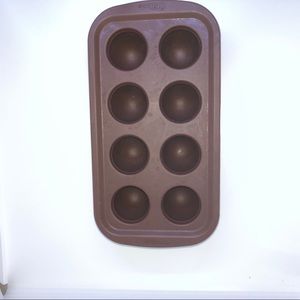 Wilton Brown Silicone Brownie‎ Pops Cake Pan